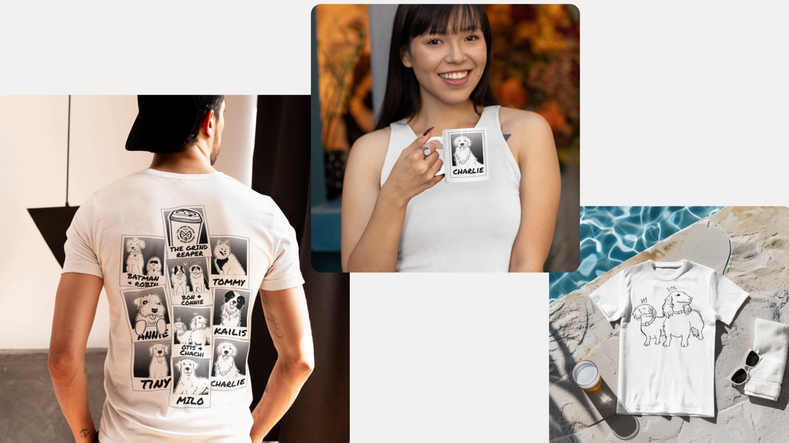 Polaroid Pups merch