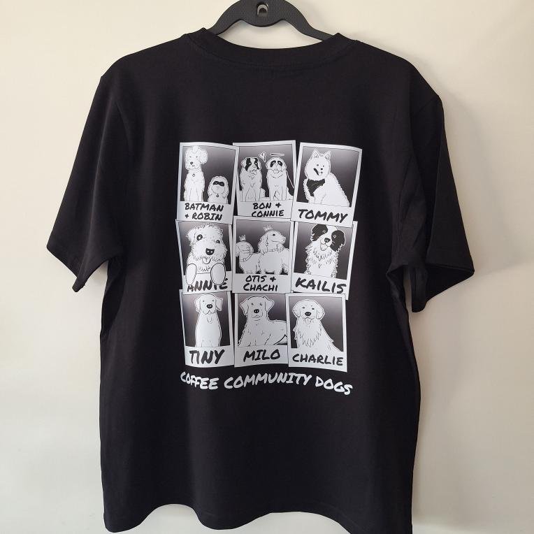 Polaroid Pups merch for The Grind Reaper